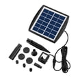 thumbnail image 1 of 2W Solar Powered Water Fountain Outdoor Patio Courtyard Landscape Decorative Waterproof Pump Fountain Workhe, 1 of 9