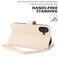 thumbnail image 2 of Wallet Case for iPhone 16, RFID Blocking Flip Cover with 7 Card Slots, Cash Compartment, Magnetic Closure, and Hands-Free Stand, Slim Protective Phone Case with Wrist Strap,Apricot, 2 of 6