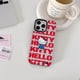 thumbnail image 1 of Kitty KT Cat CASETiFY Funda De Teléfono Galvanizada Para IPhone 11 12 13 14 Pro Max A Prueba De Golpes 13 12, 1 of 4