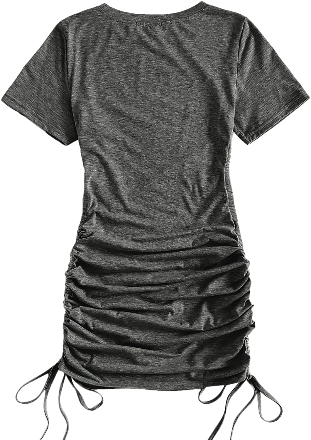 Milumia Women's Drawstring Side Ruched 