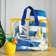 thumbnail image 5 of Verano Aloha Vacaciones Bolsa De Pvc Para Llevar A Mano Bolsa Portátil Para Guardar Ropa Bolsa De Playa De Pvc Transparente Bolsa De Viaje, 5 of 7