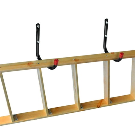 Esynic 6pcs Heavy Duty Storage Hooks Wall Mounted Ladder Garage
