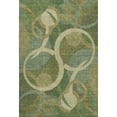 thumbnail image 2 of Addison Rugs Mayfield Premium Machine Washable Transitional Geometric Green Rectangle Rug, 3' x 5', 2 of 6