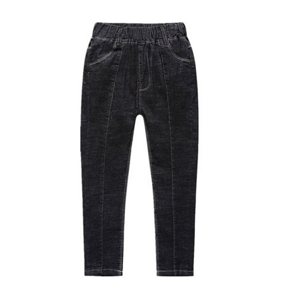 Boys Regular Straight Fit Jeans Casual Denim Pants Stretch Denim Pants 2025 NEW Boys Pants BK2 5-6 Years