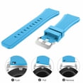thumbnail image 5 of GoldCherry Watch Band For LG Watch R W100/LG Watch Urbane W150,Sport Silicone Strap Quick Release Soft Rubber Replacement Watch Bands for LG Watch R W100/LG Watch Urbane W150(Blue), 5 of 6