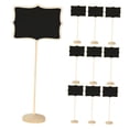 thumbnail image 4 of Milisten Black Mini Chalkboard Sign Wood For Weddings 10Pcs 7.1In, 4 of 8