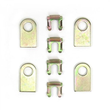 Vintage Brake Line Tab Kit (4 Tabs and Clips) VPABLT1