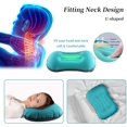 thumbnail image 4 of Almohada inflable para acampar, ultraligera, comprimible, para dormir, ir de mochilero, caminar, playa, cómoda, ergonómica, portátil, 4 of 5
