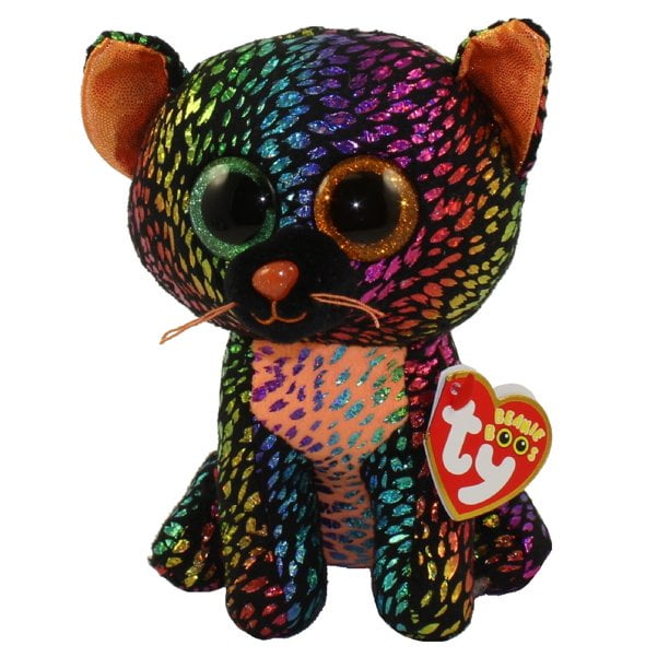 NEW MWMT Ty Beanie Boos ~ FIRECRACKER the Patriotic Cat 6" Claire's Exclusive 