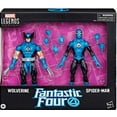 thumbnail image 1 of Marvel Legends Fantastic Four 6 Inch Action Figure 2-Pack - Wolverine & Spider-Man, 1 of 2