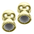 thumbnail image 3 of Golden ABS Flagpole Finial Balls for Daily Use 2Pcs Lightweight Decorative Replacements, 3 of 9