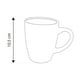 thumbnail image 3 of Juego 6 Tazas De Ceramida Modelo Capibada Diferentes Colores  Chefmaker 350ml Diseño Impreso Para Café Te, 3 of 3