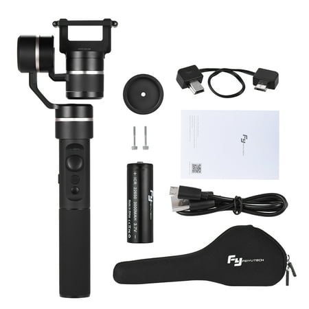 Feiyu G5 3-Axis Handheld Gimbal Action Camera Stabilizer Splash-Proof Design for GoPro HERO5 HERO4 (Best Gopro For The Money)
