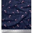thumbnail image 1 of Soimoi Cotton Duck Fabric Leaves & Tulip Floral Print Fabric by Yard 42 Inch Wide, 1 of 1