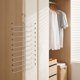 thumbnail image 1 of Percha giratoria de acero inoxidable | Organizador multiusos para pantalones y abrigos | Percha que ahorra espacio para pantalones, bufandas y corbatas | Mantiene la ropa ordenada en el armario., 1 of 6