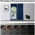 thumbnail image 3 of RUseeN Navy French Door Curtains Blue Privacy Blackout Door Curtains, 26 X 68 Inch Room Darkening Curtains for Glass Door, Thermal Insulated Tie Up Shades Window Curtains for Bedroom, 1 Panel, 3 of 8