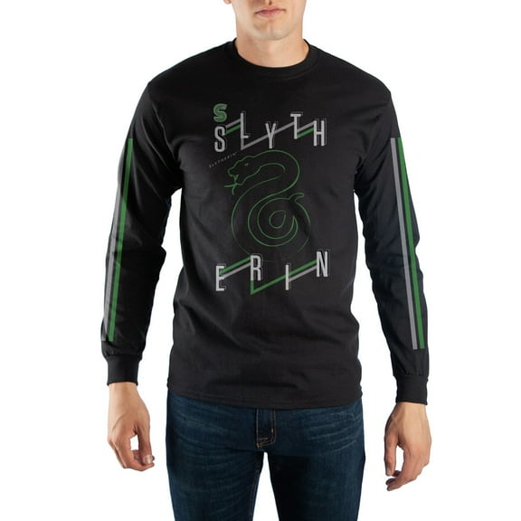 Harry Potter Slytherin Unisex Long Sleeve T-Shirt-M