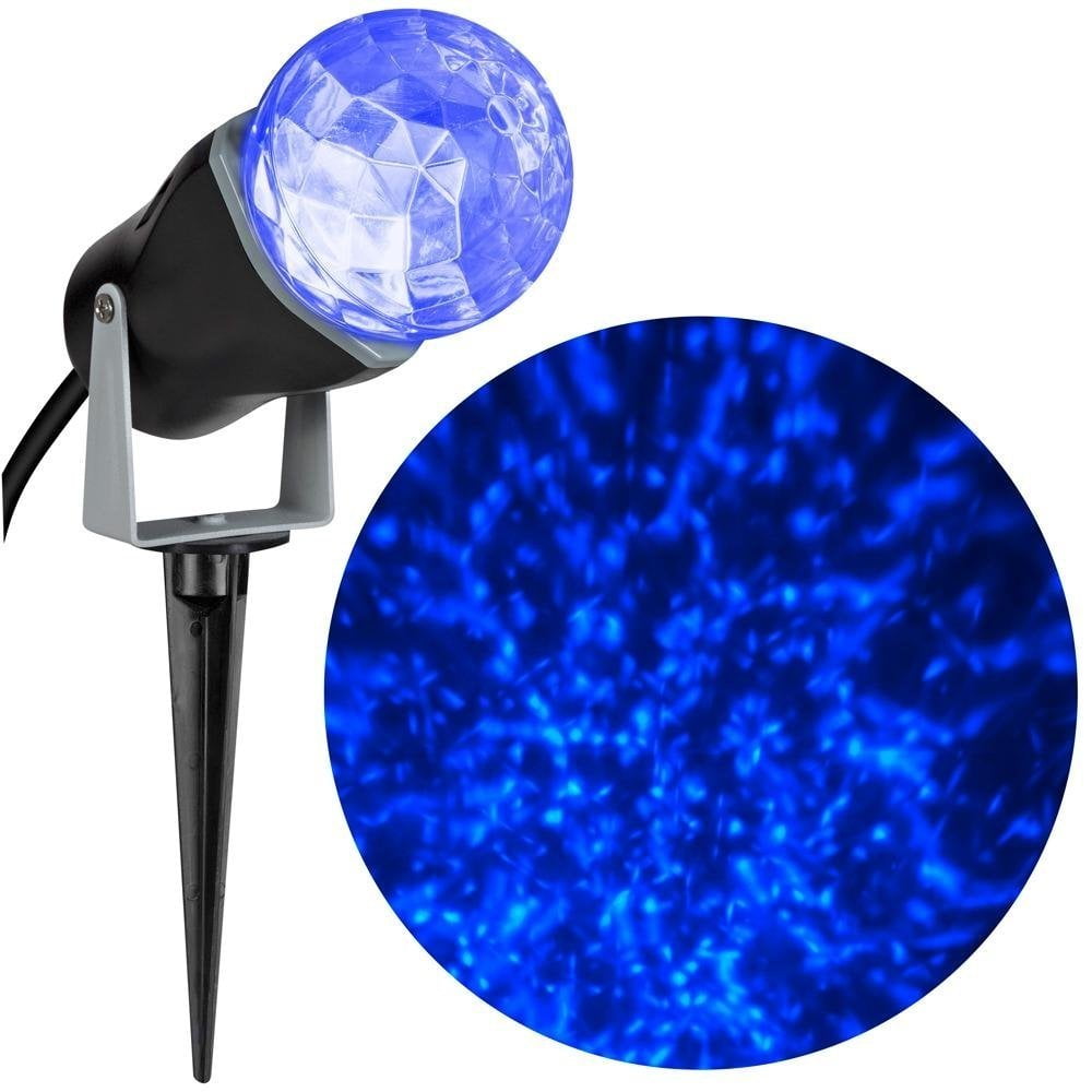 LightShow LED Kaleidoscope Projection Spotlight Blue