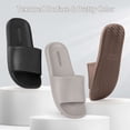 thumbnail image 3 of Deago Shower Shoes Slide Cloud for Women and Men Bath Slipper Sandal Bathroom Pool Non-Slip Quick Drying, 3 of 7