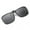 Grey, variant on Unisex 8 Colors Clip On Sunglasse Flip up Glasses Polarized Driving Sunglasses