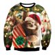thumbnail image 1 of Sudadera de Navidad FEA para hombre, jersey de gran tamaño, chándal para pareja, sudadera con gráfico de animales, ropa de calle Vintage, ropa masculina, 1 of 4