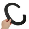 thumbnail image 5 of WEUVEB Door Letter Plaque Black Acrylic Modern Visibility Enhancing for Marking Use, 5 of 8