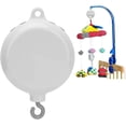 thumbnail image 3 of Baby Crib Music Box Rotary Electronic Crib Baby Crib Mobile Music Box Baby Bedding Musical Toy 12 Soft Melodies Battery Operated Relaxation Sweet Melo, 3 of 5