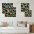 thumbnail image 4 of Designart 'Japanese Koi Fish on Sea Waves' Nautical & Coastal Print on Natural Pine Wood, 4 of 5