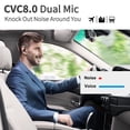 thumbnail image 2 of Auriculares Bluetooth V5.1 Conambo 16 horas HD Talktime CVC8.0 doble micrófono cancelación de ruido, 2 of 5