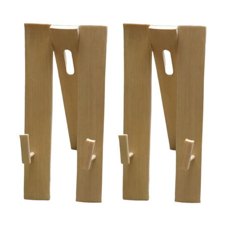 2x exhibit Stand, Bamboo Chinese Folding Fan Holder Base, Adjustable And Detachable, Excellentmanship with Unique Design