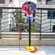 thumbnail image 1 of Baloncesto portátil para niños, para interior y exterior, juguete de altura ajustable, juego de pelota, regalo para niños, 1 of 10