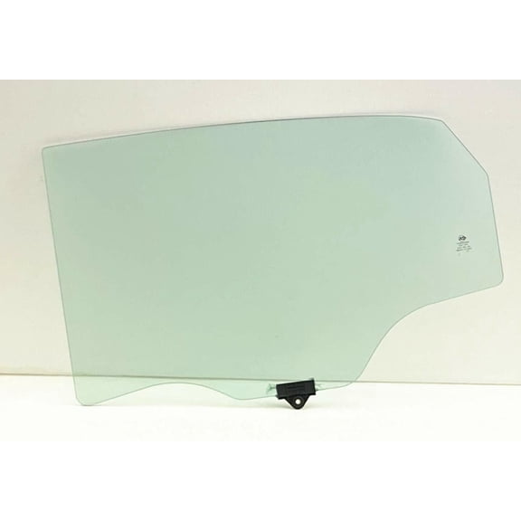 Driver Left Side Rear Door Window Door Glass Compatible with Hyundai Elantra GT 4 Door Hatchback 2013-2017 Models