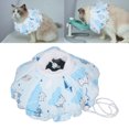 thumbnail image 3 of Cat Elizabethan Collar Soft Cotton Cat Protective Collar Adjustable Cone Collar for Pets, Adult Cats, Dogs, 3 of 7