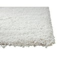 thumbnail image 2 of Comfort Shag White Olefin Area Rug, 7'10" x 10'6", 2 of 3