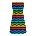 thumbnail image 4 of Mefallenssiah Women'S Sleeveless Printed Button Up Pullover Dress, 4 of 4