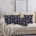 thumbnail image 7 of Throw Pillow Covers, Jellyfish Tentacle Soft Square Pillow Cases with Invisible Zipper for Couch Bed Sofa, Farmhouse Fall Home Decor 18"x18", 7 of 7