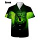 thumbnail image 5 of Camisas de manga corta de moda de verano para hombres, camisa hawaiana con estampado 3D de serpiente, camiseta de playa informal para hombres, camiseta de un solo pecho, 5 of 5