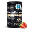 thumbnail image 1 of ColonBroom Premium Weight Management Supplement (Strawberry) - Colon Broom Psyllium Husk Fiber Powder Drink - Gluten Free, Non-GMO Colon Cleanse for Bloating Relief & Gut Health, 60 Servings, 1 of 5