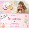 thumbnail image 3 of 7 Year Old Girl Birthday Gifts: Zebra Stone Beaded Bracelets For Girls, Adjustable Girls Bracelets,The Coolest Birthday Gifts For 7 Year Old Girls! Ideal For 7th Birthday Granddaughter Gifts Bracelet, 3 of 6