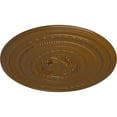 thumbnail image 3 of Ekena Millwork 26 1/4"OD x 1 1/2"P Pearl Ceiling Medallion (Fits Canopies up to 1 7/8"), Hand-Painted Smokey Topaz, 3 of 5