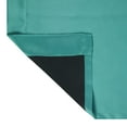 thumbnail image 5 of Your Zone Solid Blackout Curtain Panel Pair, Set of 2, Teal Moss, 30" W x 84" L, 5 of 10