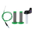 thumbnail image 1 of Kit de Cubierta de Empuñaduras de Manillar de Caucho 7/8" 22mm 15/16" 24mm para Motocicleta Scooter Bicicleta ATV Verde 1 Juego, 1 of 7