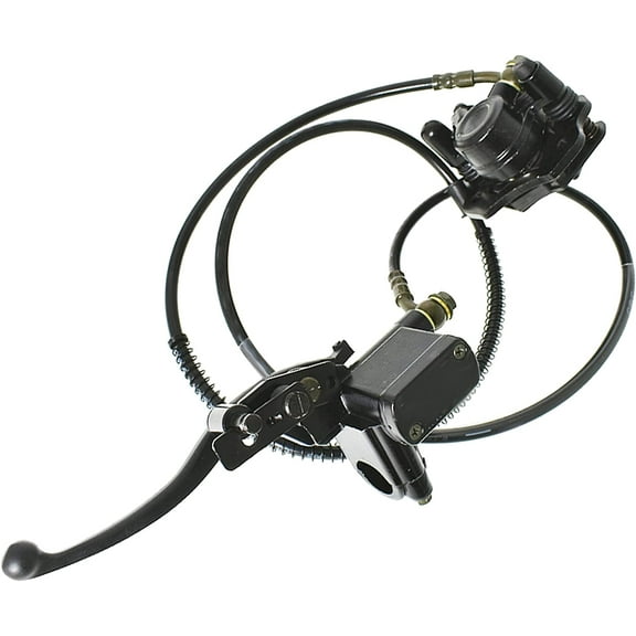 munirater Left Brake Master Cylinder Caliper Assembly Replacement for ATV Rear 90cc 110cc 125cc