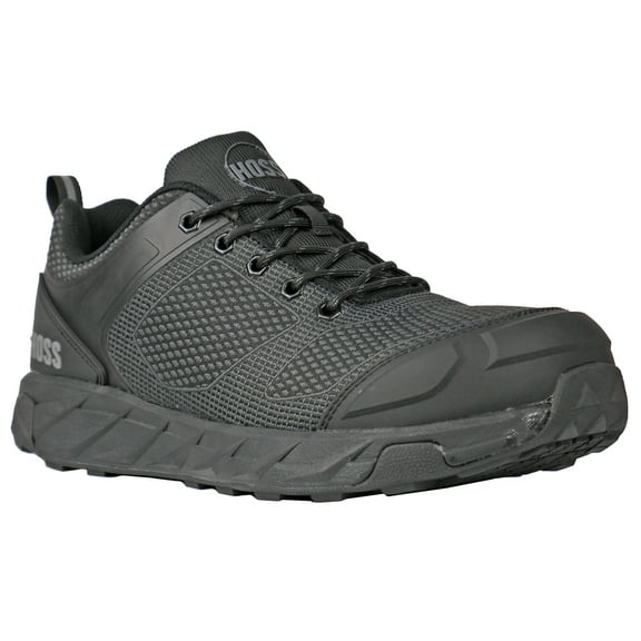 Hoss Men's Buster Low Waterproof Slip Resistant Work Shoes Carbon Nano Toe - 50160 13 4E US