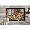 thumbnail image 2 of Carolines Treasures DAC3720JMAT 24 x 36 in.  Basenji Christmas Cookies Doormat, 2 of 5