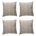 thumbnail image 1 of 4 Uds. Funda de almohada geométrica cojín a cuadros sofá de sala de estar, 1 of 6