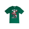 Holiday Time Boys’ Christmas T-Shirt with Short Sleeves, Sizes 4-18