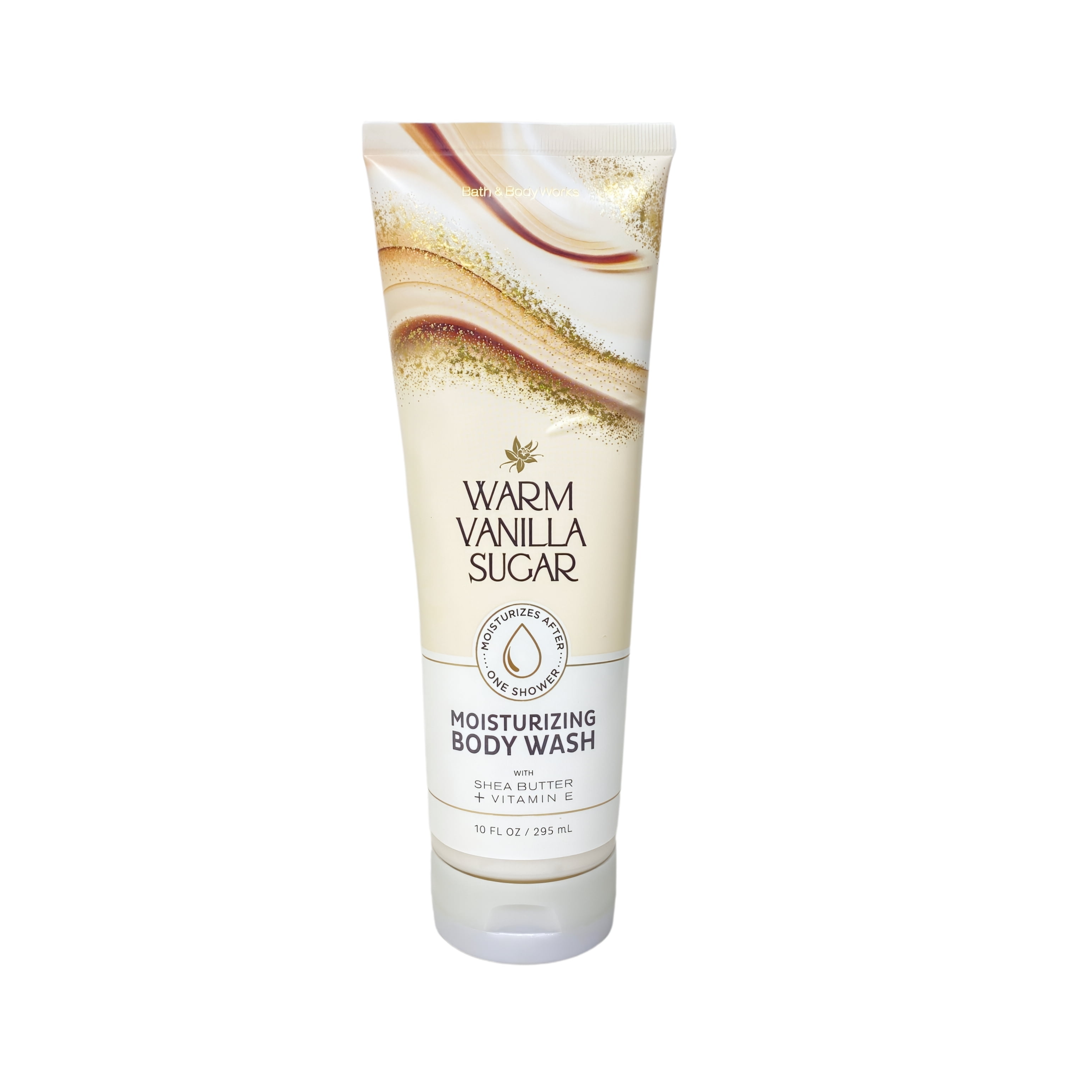 Bath & Body Works Warm Vanilla Sugar 2 Moisturizing Body Washes with a Natural Oats Bar Soap