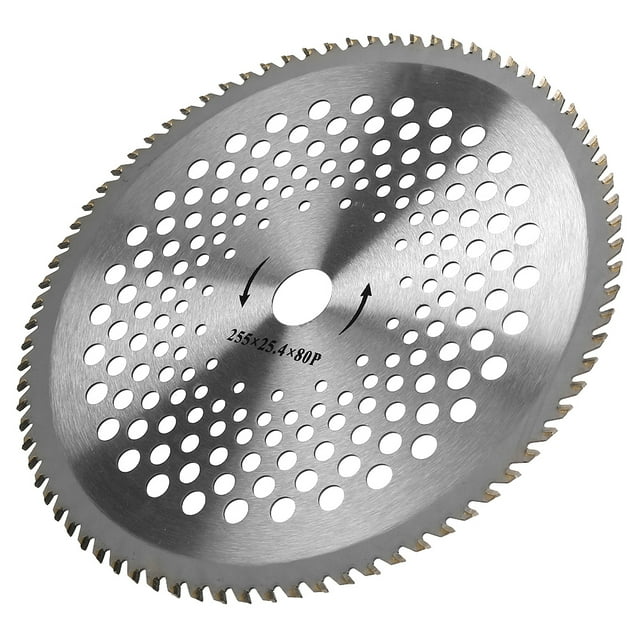 Circular Saw Blade, Saw Blade, Multipurpose High Speed Steel 60/80 Toot 10" Lawn Mower For Home
