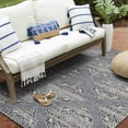 thumbnail image 2 of Loomaknoti Melbourne Devora 8' x 10' Geometric Indoor/Outdoor Area Rug , Blue, 2 of 8